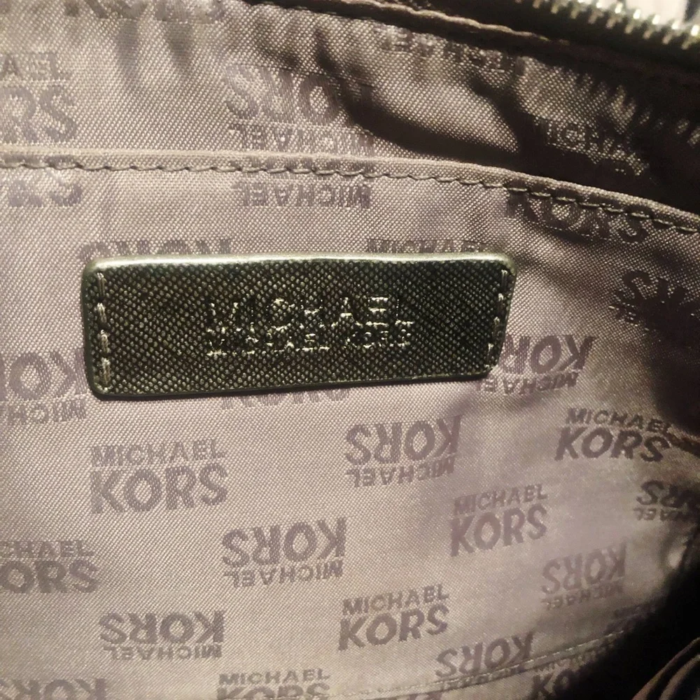 Michael Kors Patent Signature Print Clutch/Wallet
